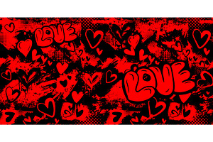 Seamless Valentine's Day Background, a Texture Illustration by Nenahliadava Design
