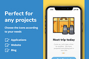 Traveling icon pack, a Duotone Icon by Creastale (Thumbnail 7 of 8)