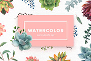 Watercolor Floral Bundle, an Object Illustration by Kotulska (Thumbnail 9 of 21)