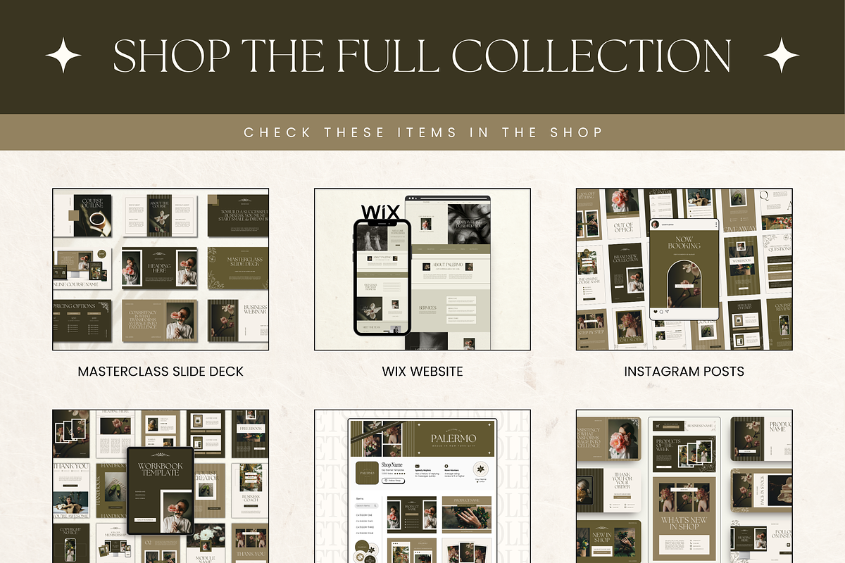 Canva Modern Branding Kit Template, a Branding & Logo Template by Branding Babe Co. (Photo 9 of 9)