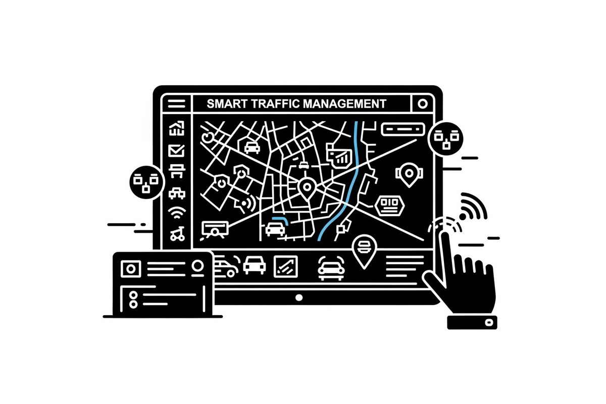 Smart Traffic Control Map Set, a Graphic by musafir_fashion (Photo 13 of 13)