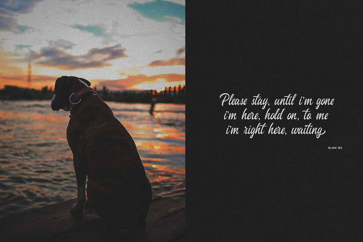 Heavenly Script, a Script Font by NUGS (Photo 9 of 10)