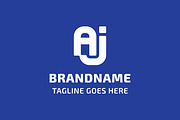 Letters AJ Monogram Connected Logo, a Branding & Logo Template by Pray Art Design Studio (Thumbnail 2 of 2)