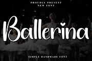 Ballerina, a Handwritten Font by InermediaSTUDIO (Thumbnail 1 of 8)