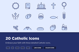 20 Catholic Icons
