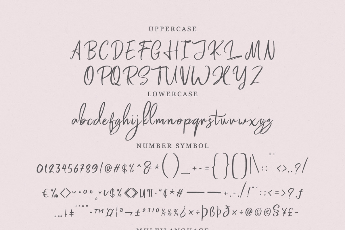 Hello Beauty - Handwritten Font preview 7