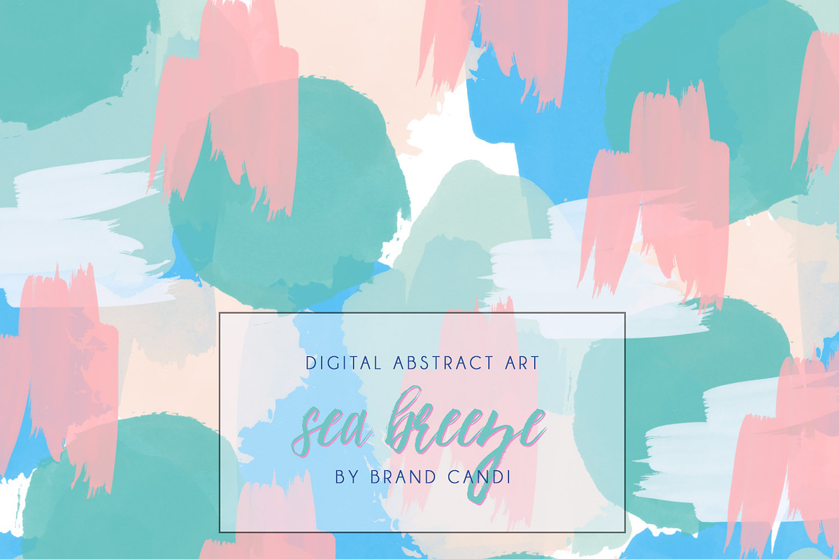 Abstract Art Pattern, a Pattern Graphic by Brand Candi