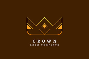 Queen Crown Logo Design Icon, a Branding & Logo Template by Morvana Crew