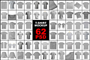 T-Shirt Mockup - 62 Files, a Shirt Mockup by mockupbuys (Thumbnail 2 of 64)