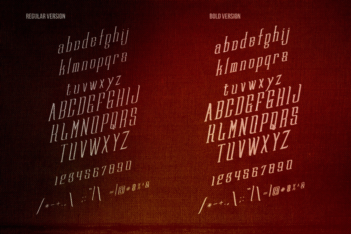 Melody Font preview 3