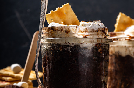 Smores mug cake dessert, a Food & Drink Photo by Rimma