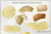 Golden | Acrylic Brush Strokes, an Object Graphic by Kandella's Art (Thumbnail 5 of 10)