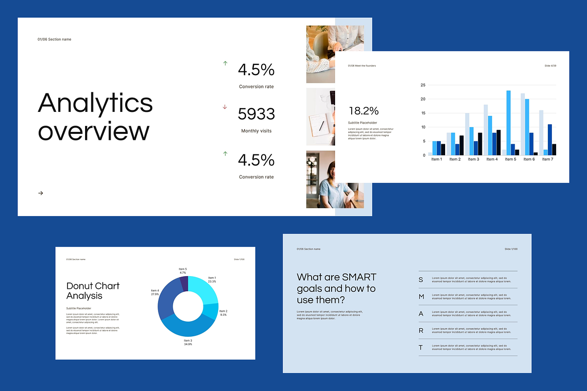 101 Slide Deck Business Presentation, a Presentation Template by Studio K (Photo 2 of 7)