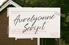 Aurelyanne - Elegant Modern Script