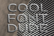Nesto Metals, a Font by glukfonts (Thumbnail 4 of 10)