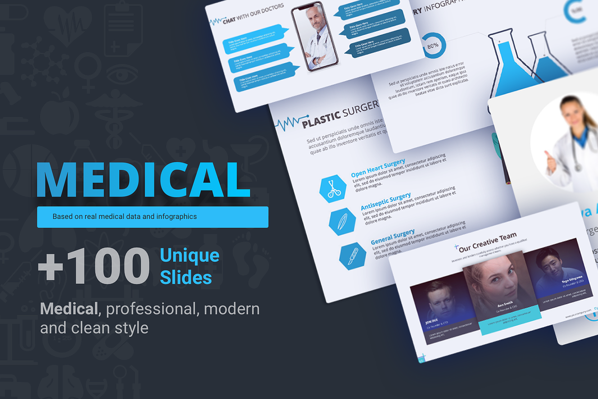 Medical Presentation template, a Presentation Template by Premast (Photo 1 of 19)