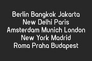 Tappera Rounded Sans Serif, a Sans Serif Font by Artiveko (Thumbnail 9 of 10)
