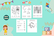 Children Activities Pages, an Education Illustration by noredinedesignco (Thumbnail 2 of 2)
