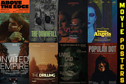 Movie Poster Photoshop Templates, a Social Media Template by Chipshpow Graphics (Thumbnail 6 of 10)