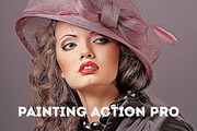 Painting Action Pro! (Photoshop), an Action Add-On by Krystal Designs Co. (Thumbnail 1 of 6)