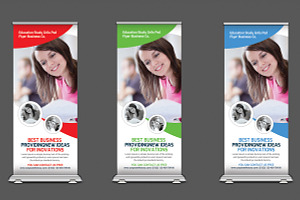 Corporate Business Rollup Banners