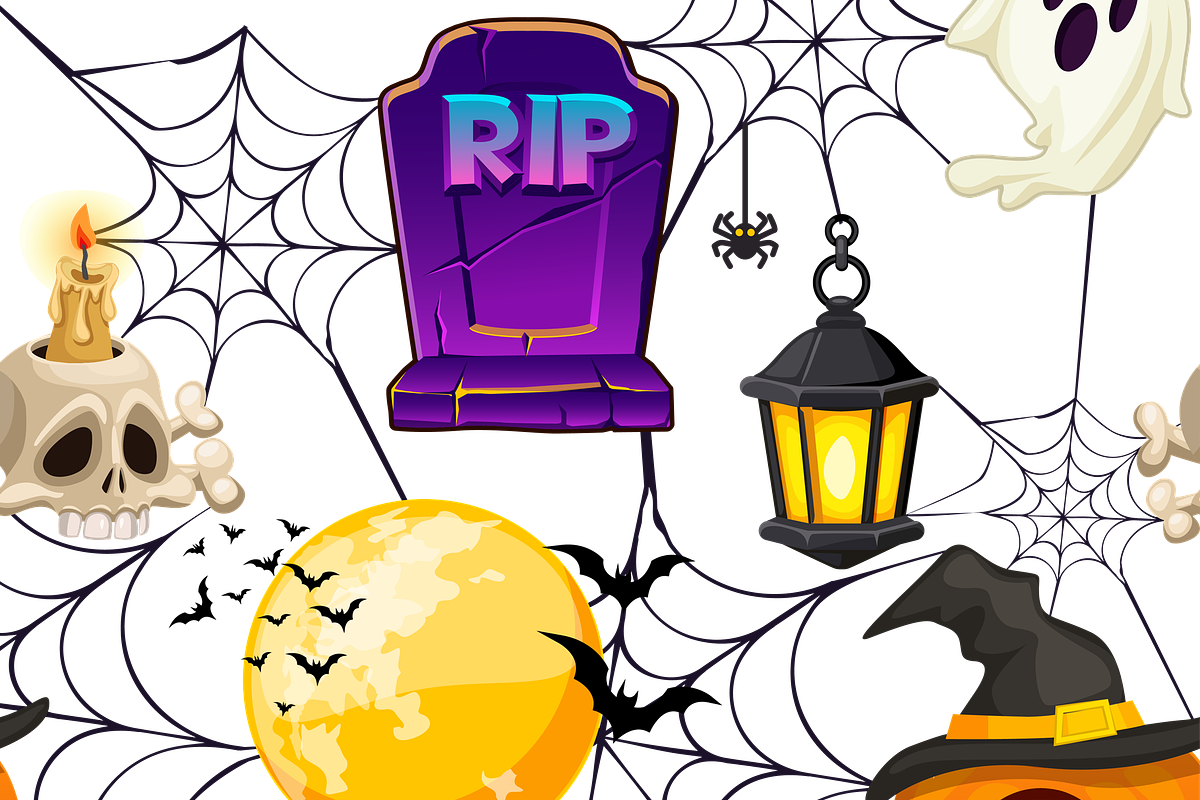 Set of 6 seamless Halloween patterns, a Pattern Graphic by BabySofja (Photo 3 of 4)
