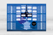2020 European Championship WallChart, a Poster Template by RussGFX (Thumbnail 4 of 6)