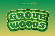 Grove Woods Text Effect Design, a Layer Style Add-On by CreativeShaper (Thumbnail 1 of 3)