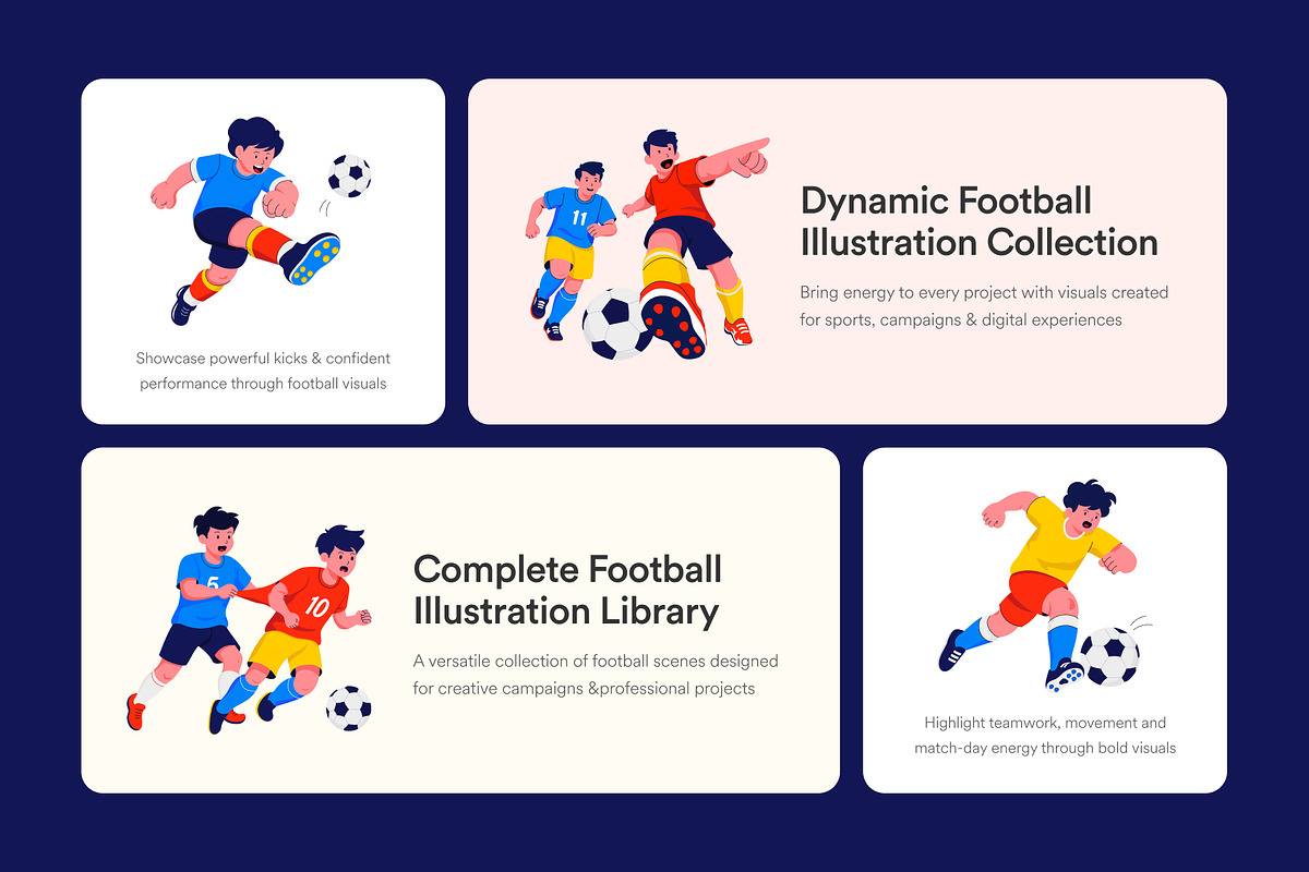 Football World Cup Bundle, a Sport Illustration by Brickclay (Photo 5 of 12)