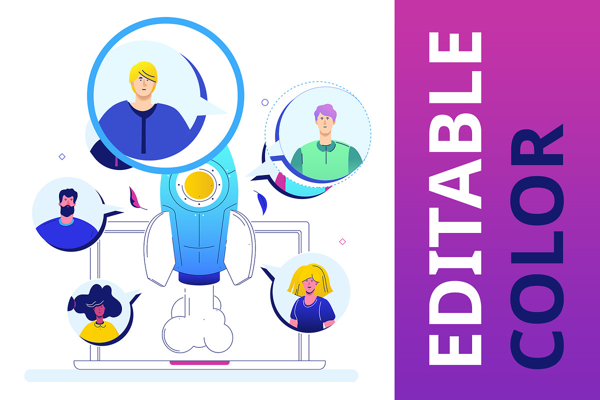 Business Illustration Kit, an UI Kit Template by Boyko Pictures (Photo 5 of 16)