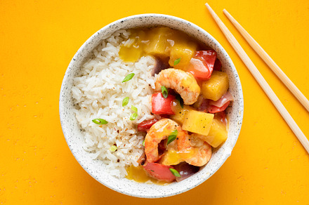 Pineapple curry with shrimps, a Food & Drink Photo by The baking man