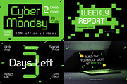 Techno – 8 Font Bundle, a Sans Serif Font by Brand Earth (Thumbnail 7 of 9)