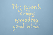 Sherbet. Sweet and Messy Girly Font, a Handwritten Font by AnMark (Thumbnail 7 of 11)