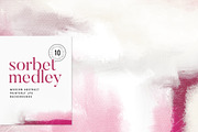 Sorbet Medley Abstract Backgrounds, a Pattern Graphic by Feather & Sage Design (Thumbnail 1 of 8)