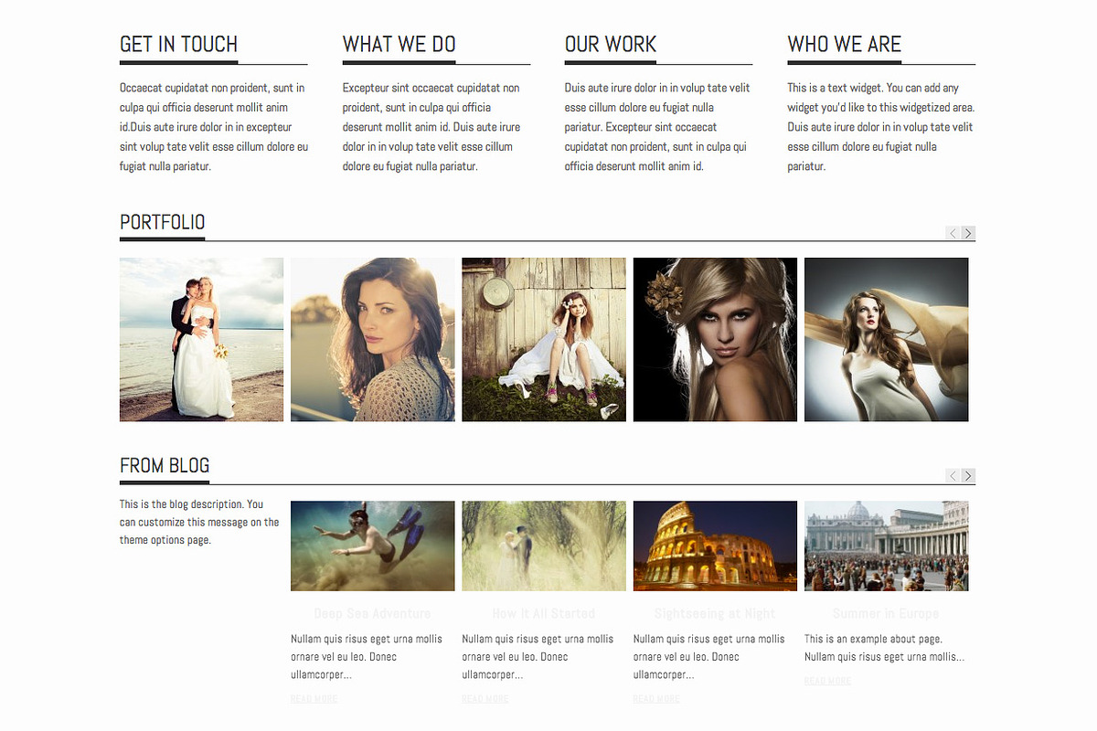 Albedo, a WordPress Template by Graph Paper Press (Photo 2 of 3)