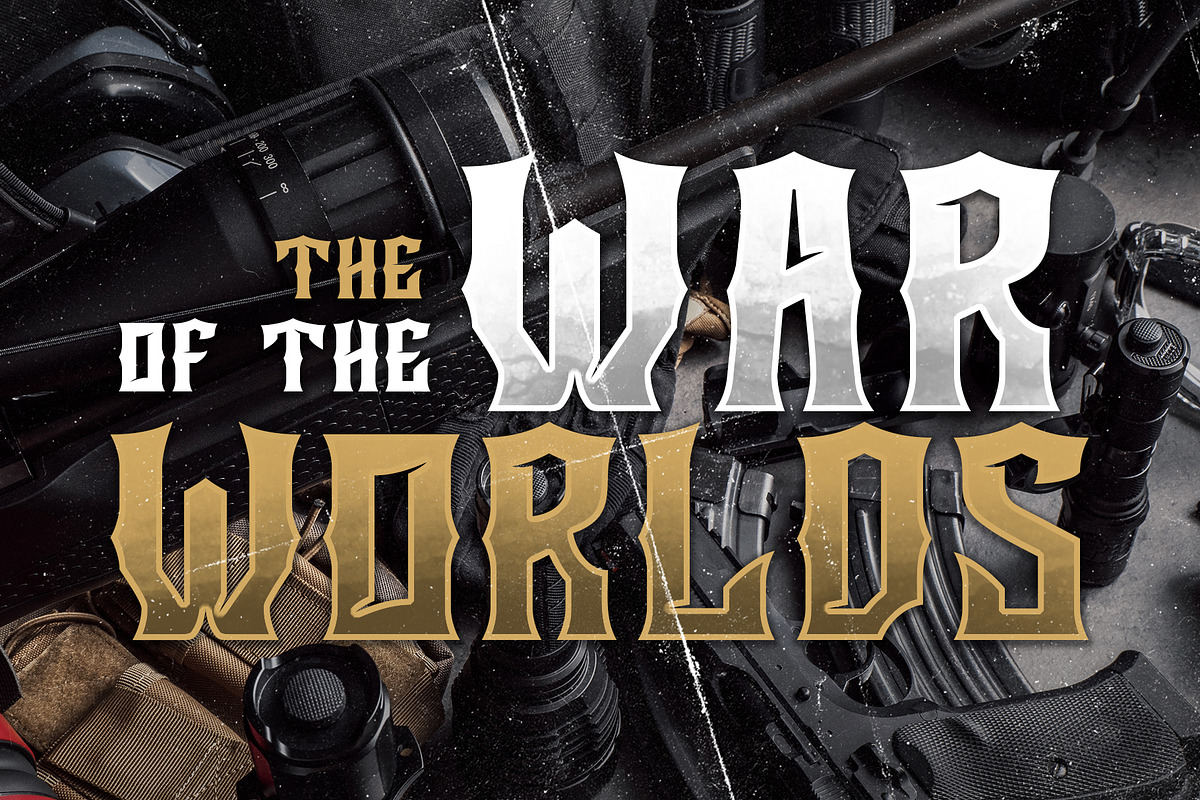 DEGRIEF Vintage Blackletter Display, a Blackletter Font by dansdesign (Photo 6 of 11)