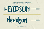 Headson - Display Font, a Font by Garisman Std (Thumbnail 5 of 9)