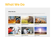 Factory & Industrial website design, a Landing Page Template by Istiak Ahmed (Thumbnail 2 of 7)