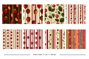 Strawberry Retro Art Style Patterns, a Pattern Graphic by karenfoleyphoto (Thumbnail 4 of 16)