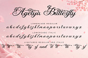 Agetya Butterfly, a Handwritten Font by Yoga Letter (Thumbnail 8 of 11)