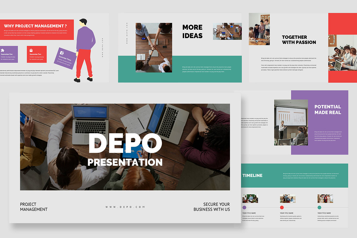 Depo : Management Powerpoint, a Presentation Template by Punkl Camp (Photo 1 of 9)
