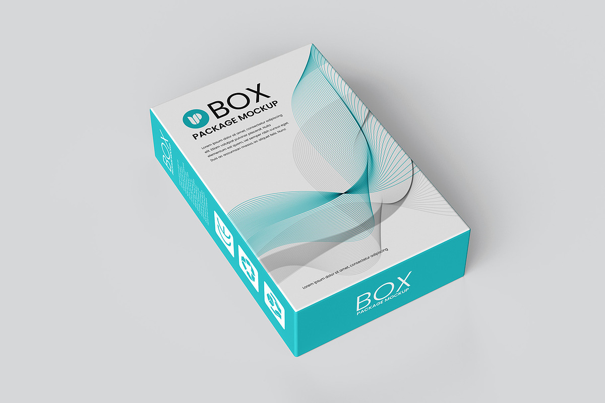Box Package Mockup - 12 views, a Packaging Mockup by Illusiongraphic (Photo 13 of 29)