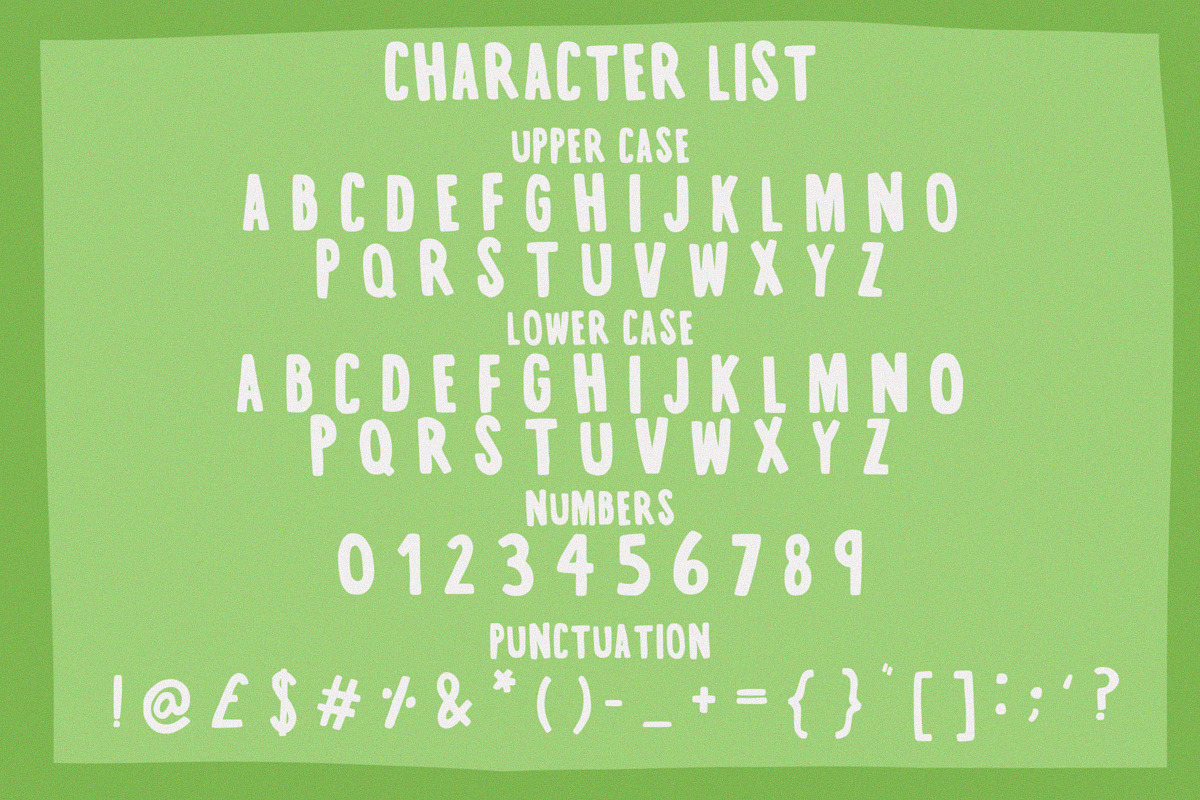 Apple Juice - Imperfect Font, a Sans Serif Font by Happy Type Club (Photo 3 of 3)
