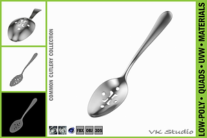 Pierced Serving Spoon Common Cutlery