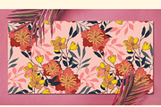 12JPG/EPS Tropical floral pattern, a Pattern Graphic by Theraphosath (Thumbnail 18 of 22)