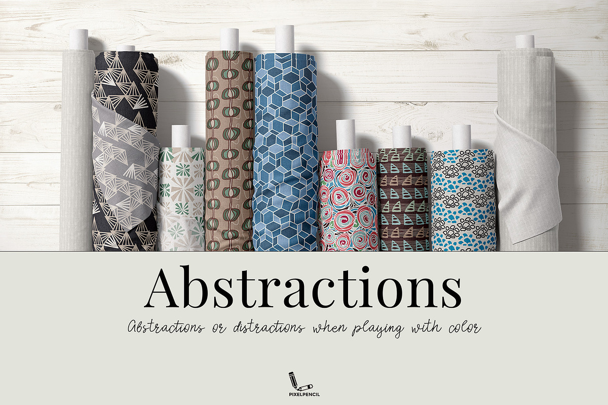 Abstract seamless patterns, a Graphic by PixelPencil (Photo 2 of 10)