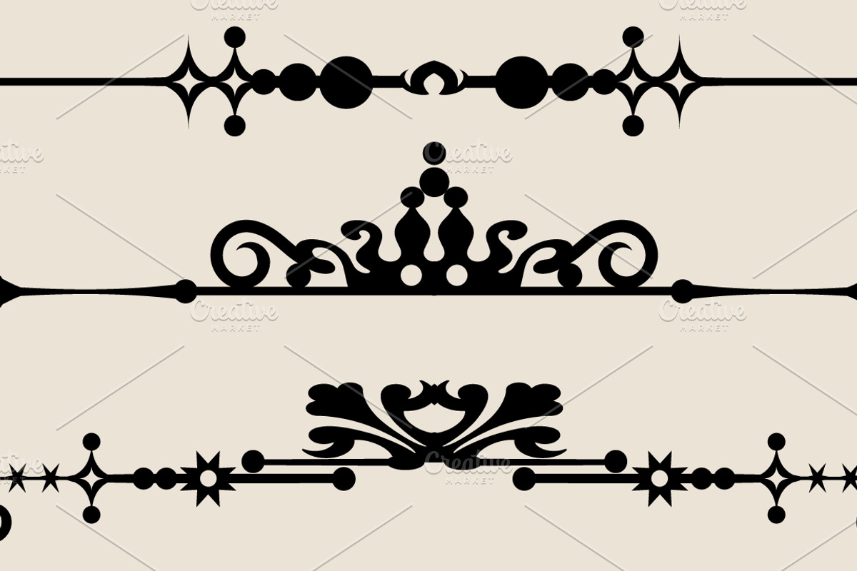 Set Vintage Elements, an Icon by kio (Photo 5 of 5)