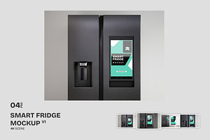 Smart Fridge - Mockup