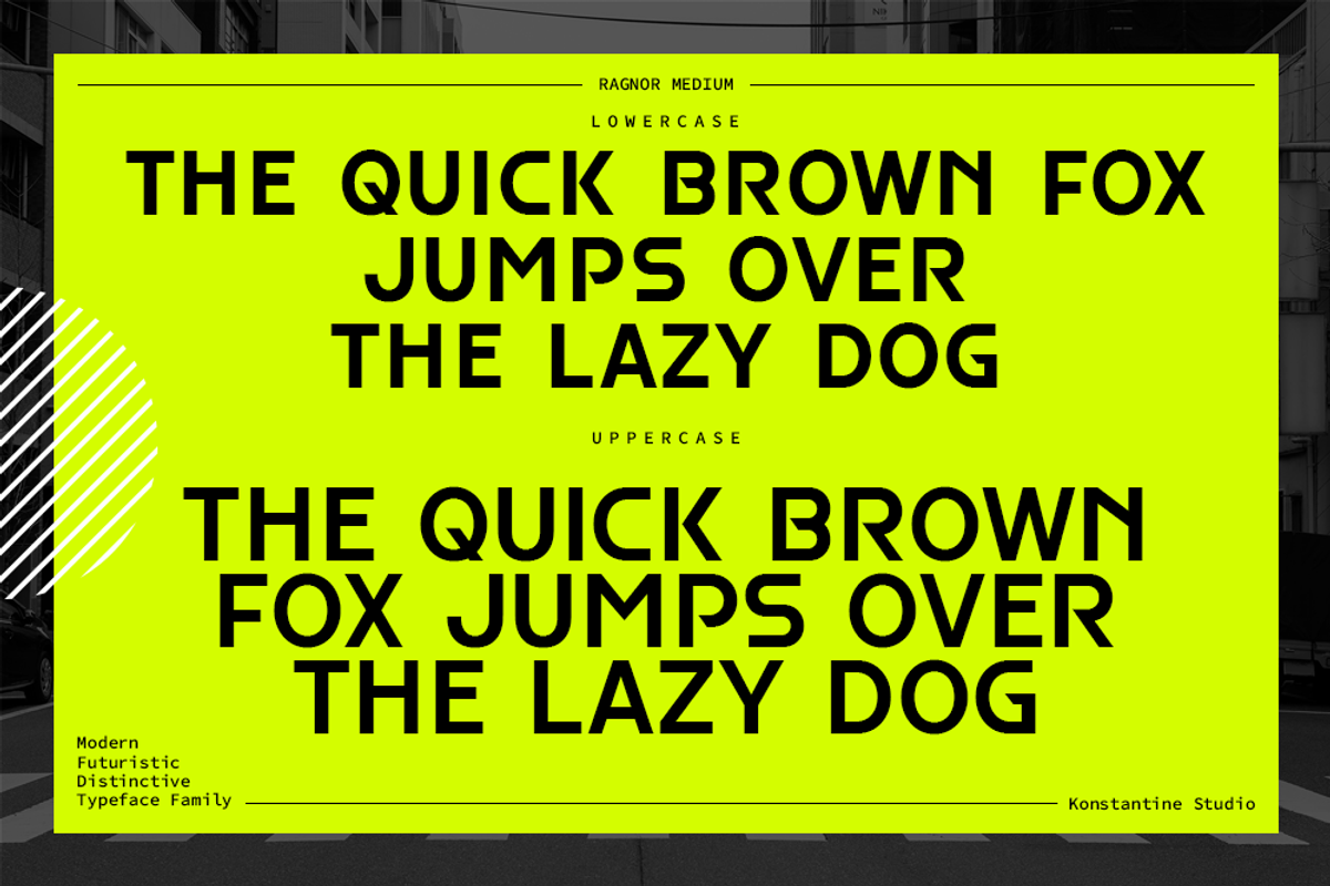 Ragnor - Futuristic Y2K Fonts, a Sans Serif Font by Konstantine Studio (Photo 3 of 5)