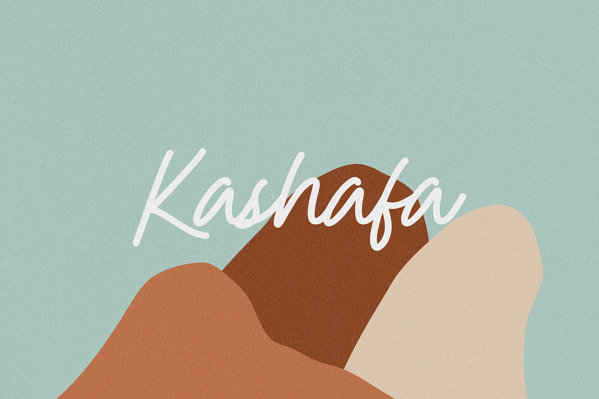 Kashafa | Handwritten Font, a Script Font by zuzulgo (Photo 1 of 5)